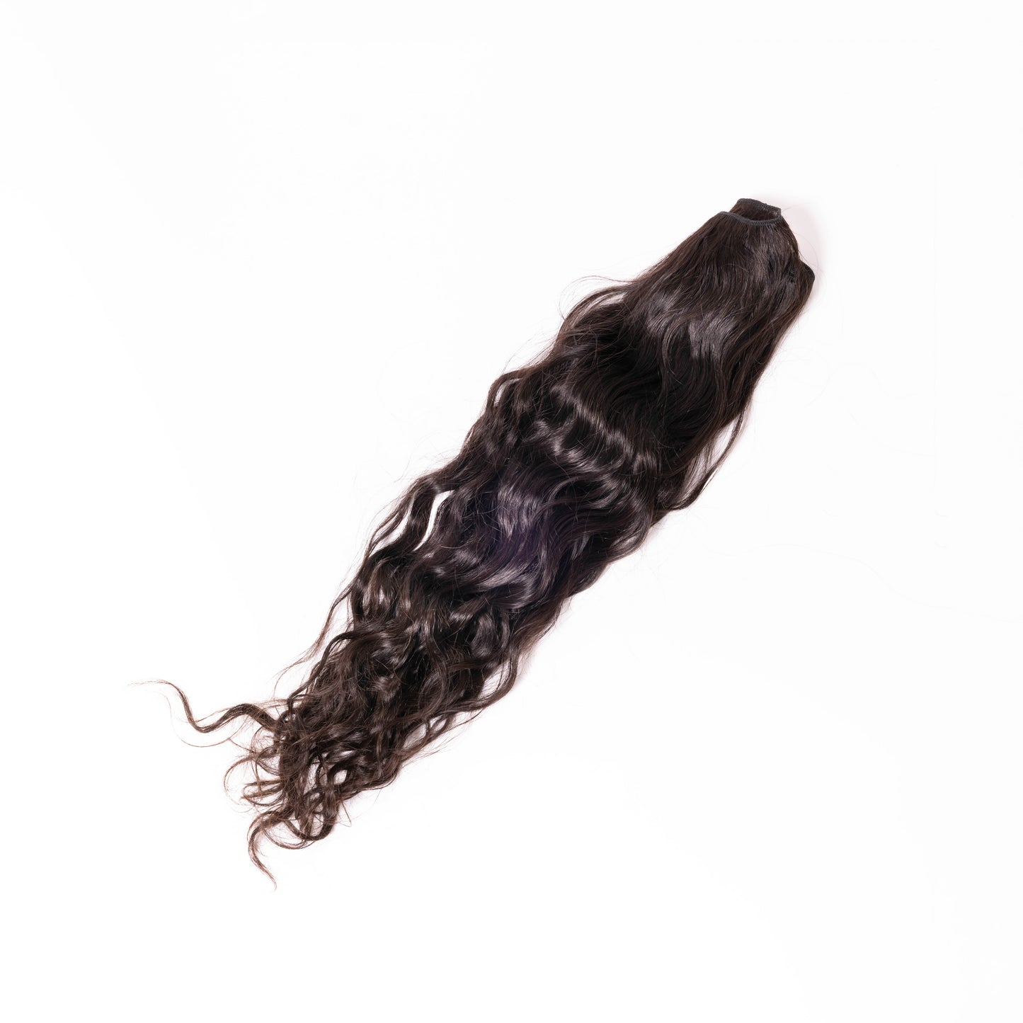 Natural Wavy Machine Wefts