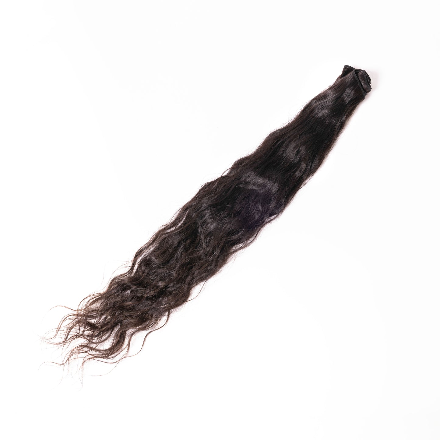 Natural Wavy Machine Wefts