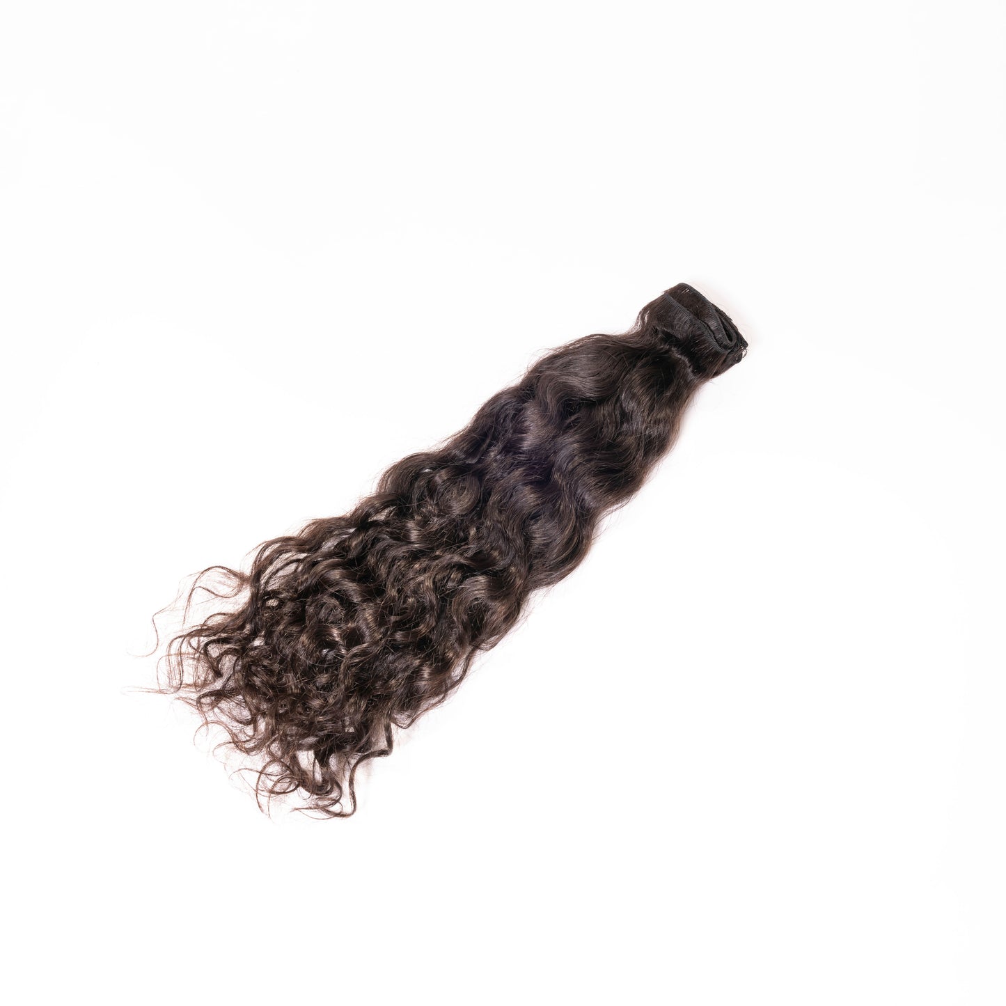 Natural Curly Machine Wefts