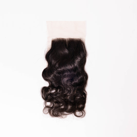 Natural Curly Closure 4x4