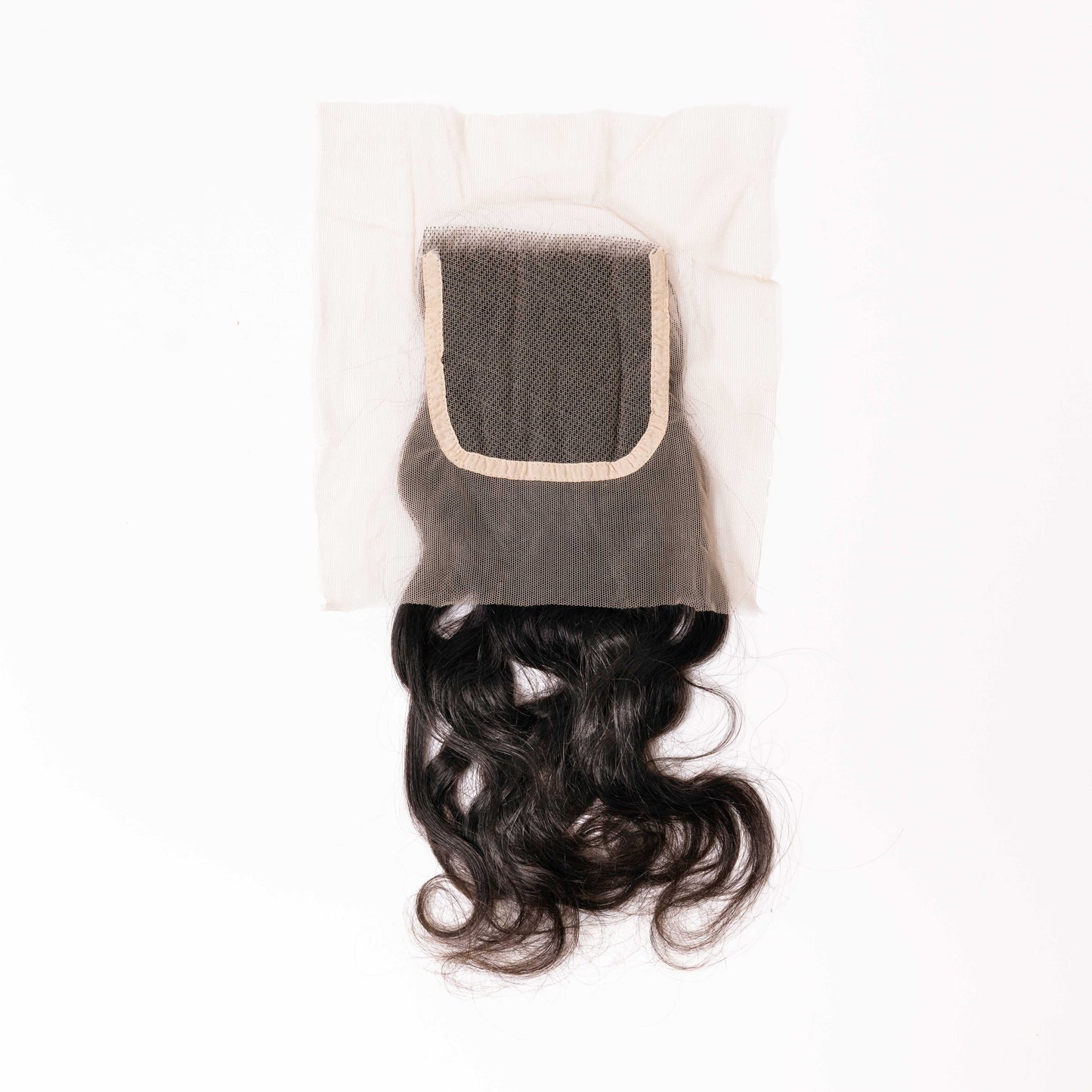 Natural Wavy Closure 4x4